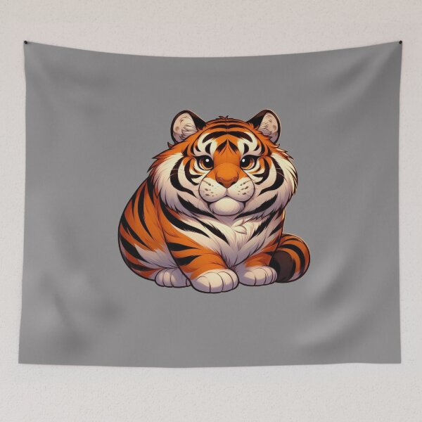 Item preview, Chonky Tiger designed and sold by ArtistEmbrace.