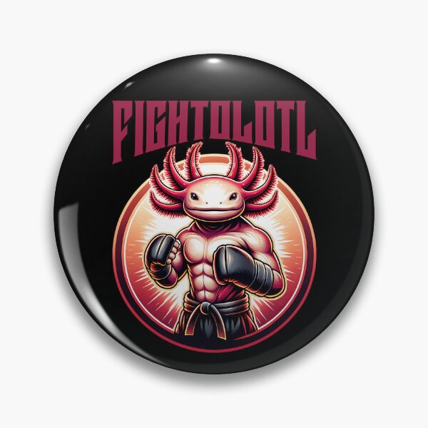 Item preview, Fightolotl cool martial arts design designed and sold by ReneMM.
