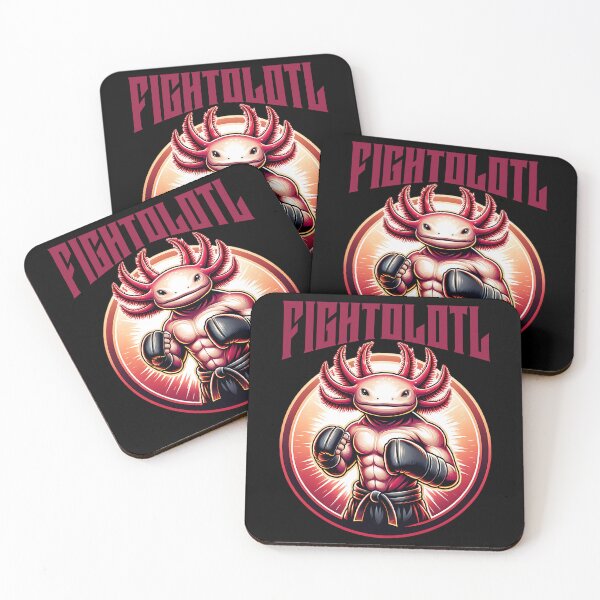 Item preview, Fightolotl cool martial arts design designed and sold by ReneMM.