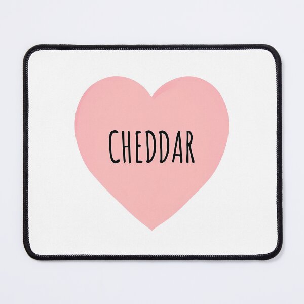 Item preview, I Heart Cheddar designed and sold by CharmStudio.