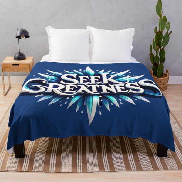 Item preview, Seek Greatness Brush Typography designed and sold by CTM ArtStudio.