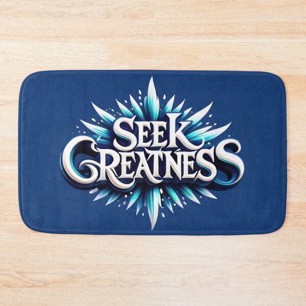 Item preview, Seek Greatness Brush Typography designed and sold by CTM ArtStudio.