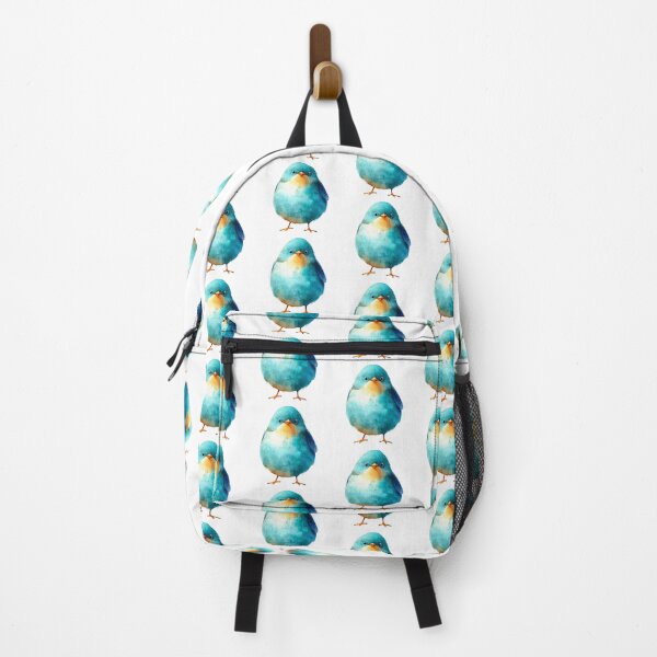 Item preview, Cute Round Blue Bird designed and sold by PaperieJennifer.