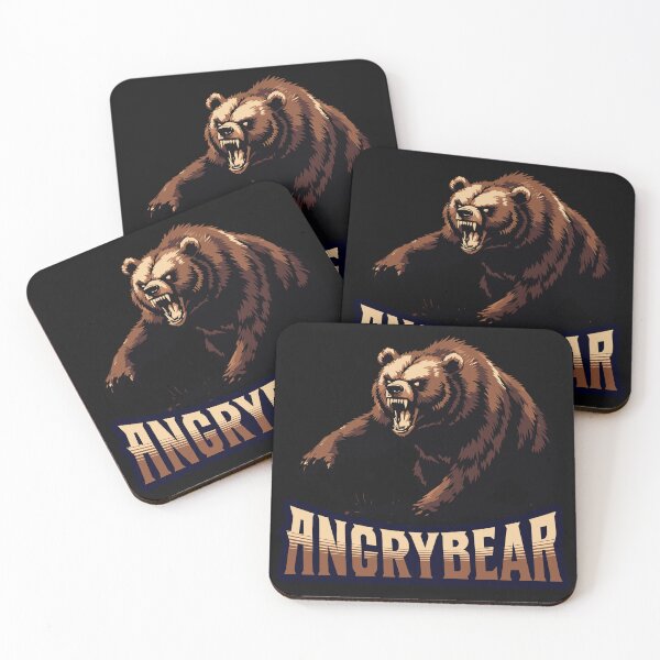 Item preview, Angry Grizzly  Bear Roaring designed and sold by AwesomeBeyondLimits.