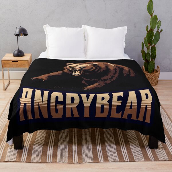 Item preview, Angry Grizzly Bear Roaring designed and sold by AwesomeBeyondLimits.
