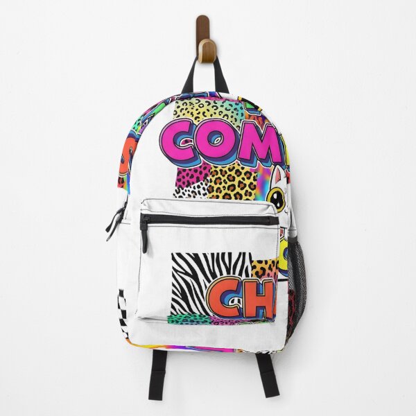 Item preview, Chaos is My Comfort Zone - Vibrant Y2K Aesthetic Cat Design with Rainbow Animal Print designed and sold by AnnDesignStudio.