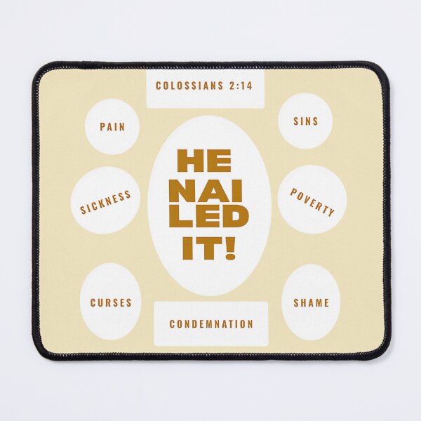 Item preview, He Nailed It designed and sold by ChristCentered.