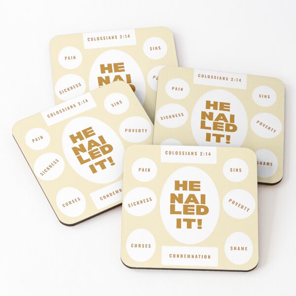 Item preview, He Nailed It designed and sold by ChristCentered.