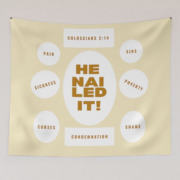 Item preview, He Nailed It designed and sold by ChristCentered.
