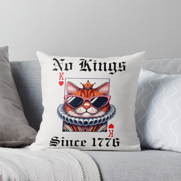 Item preview, Funny Cat No kings since 1776  save America designed and sold by erozzz.