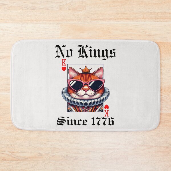 Item preview, Funny Cat No kings since 1776  save America designed and sold by erozzz.