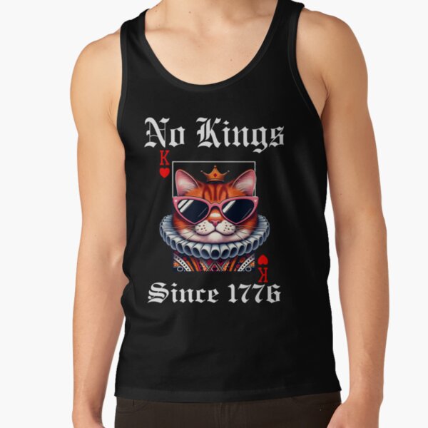 Item preview, Funny Cat No kings since 1776  save America designed and sold by erozzz.