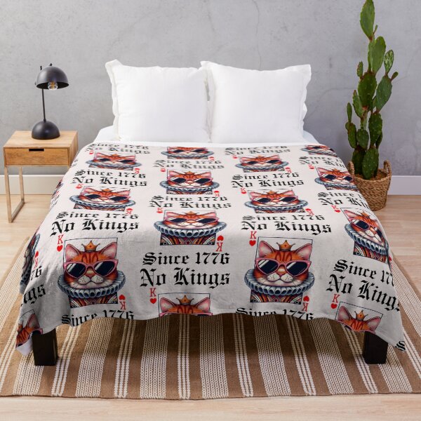 Item preview, Funny Cat No kings since 1776  save America designed and sold by erozzz.