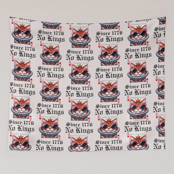 Item preview, Funny Cat No kings since 1776  save America designed and sold by erozzz.