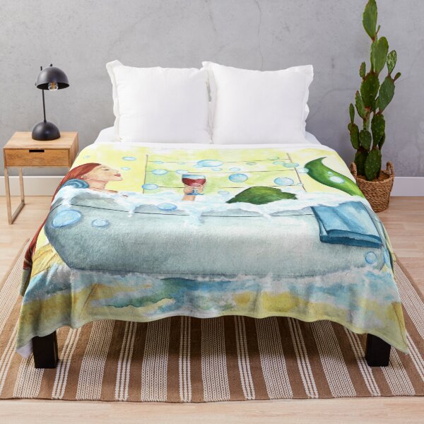 Item preview, mermaid in the bathtub designed and sold by DariaCeppelli.