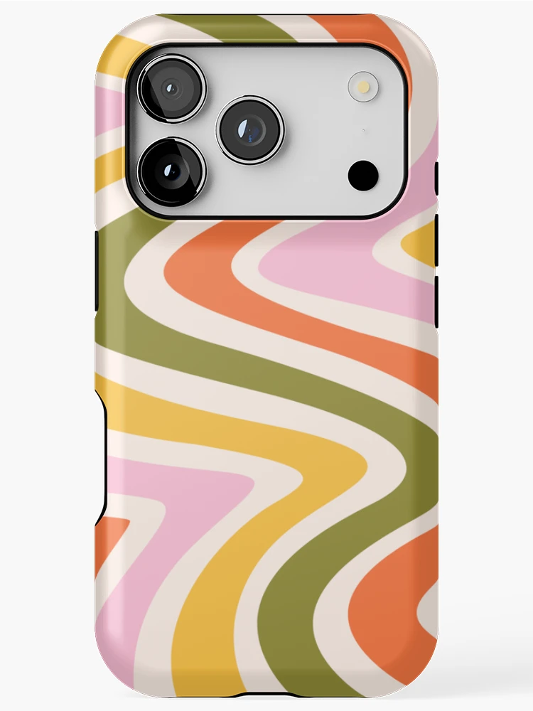 Thumbnail 1 of 4, iPhone Case, Groovy Abstract Pattern designed and sold by PeachyPetichor.