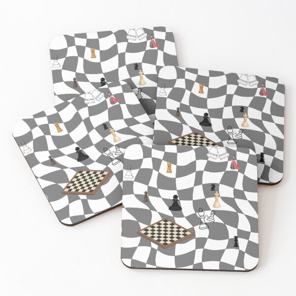 Item preview, Chess Game Illusion designed and sold by Anahit Petrosyan Art Studio & Unique Print Designs for a Gift.