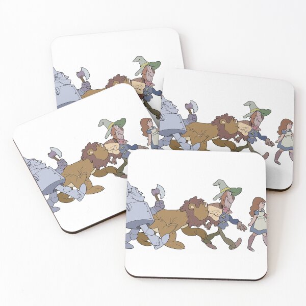 Item preview, The Fab Four of Oz – Anime Style designed and sold by dennisdraws.