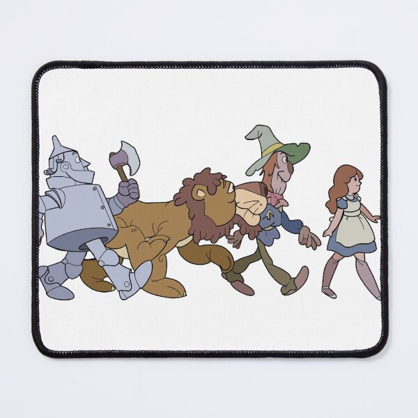 Item preview, The Fab Four of Oz – Anime Style designed and sold by dennisdraws.