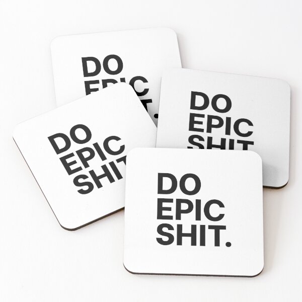 Item preview, Title: Do Epic Shit – Bold Minimalist Quote Design designed and sold by ClassicAF.