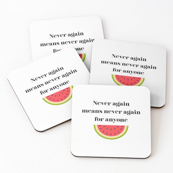 Item preview, Never again means never again for anyone designed and sold by Spiced Whimsy.