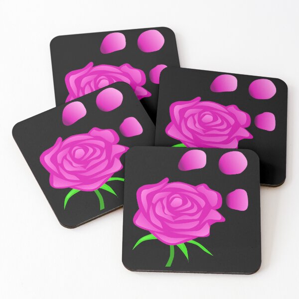 Item preview, Beautiful pink and soft rose with rose petals and green stem designed and sold by katecheerycake.
