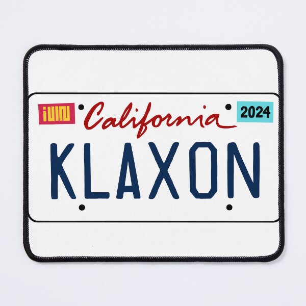 Item preview, GIDLE Klaxon License Plate designed and sold by underratedcc.