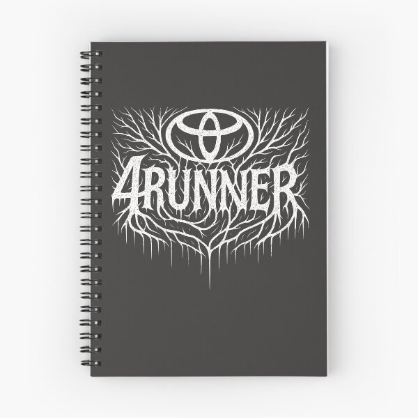 Item preview, 4Runner Logo – Black Metal Typography Art designed and sold by 4RunnerGear.