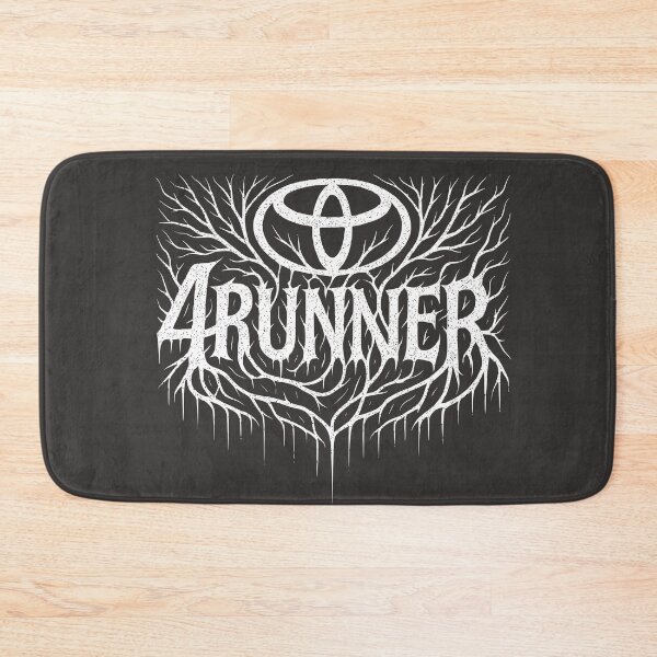 Item preview, 4Runner Logo – Black Metal Typography Art designed and sold by 4RunnerGear.