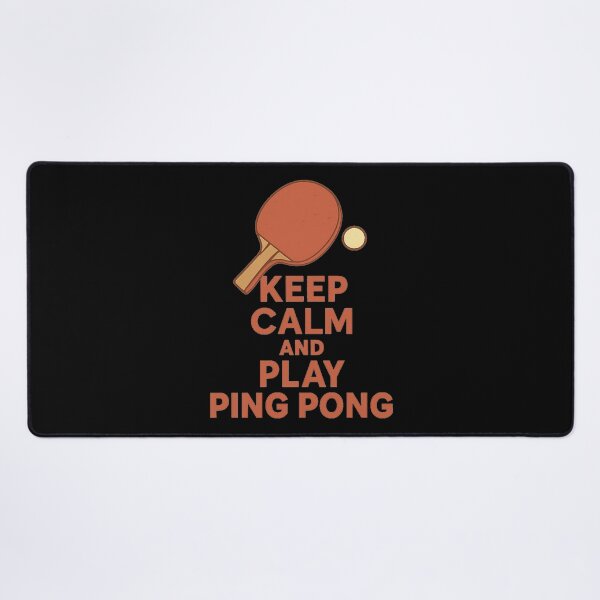 Item preview, Keep Calm and Play Ping Pong – Retro Table Tennis Design designed and sold by OTSC.