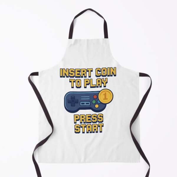 Item preview, INSERT COIN TO PLAY PRESS START designed and sold by Design_Your_Day.