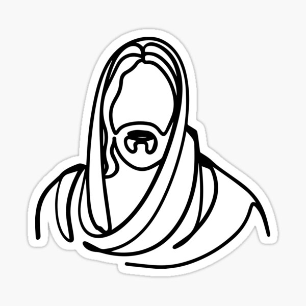 Item preview, Minimalist Jesus designed and sold by miranda3312.