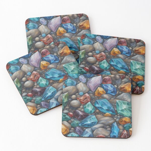 Item preview, Crystals on Sea Floor designed and sold by CalmnessbyChoice.
