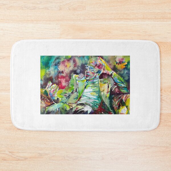 Item preview, MICHEL FOUCAULT watercolor portrait .2 designed and sold by lautir.