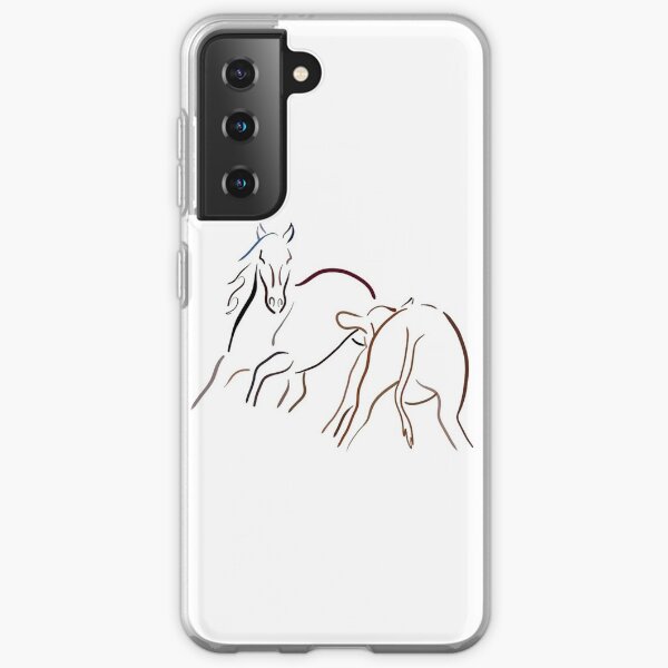 Cutting Horse Samsung Galaxy Soft Case