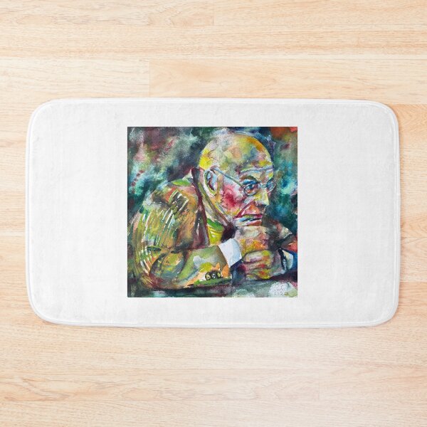 Item preview, MICHEL FOUCAULT watercolor portrait .3 designed and sold by lautir.