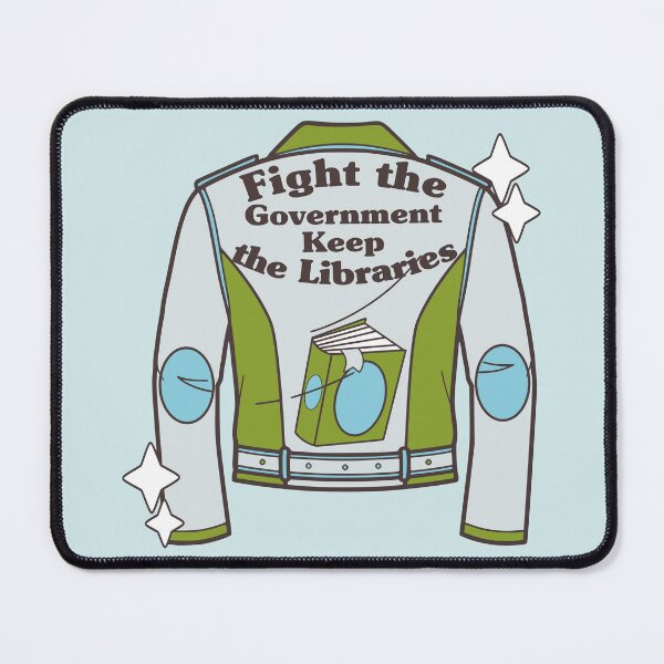 Item preview, Fight the Government Keep the Libraries Jacket designed and sold by Zero Labels.