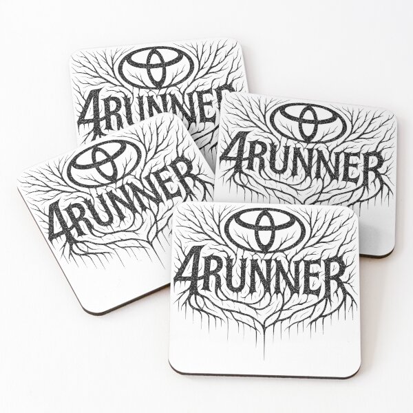 Item preview, 4Runner Logo – Metal Typography Art designed and sold by 4RunnerGear.