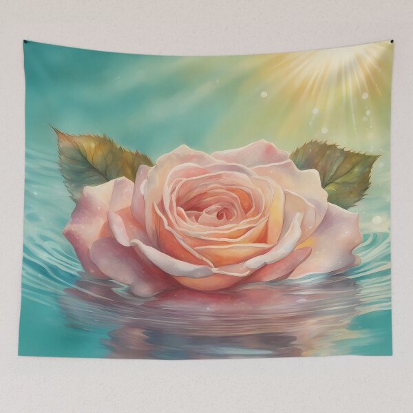 Item preview, Delicate Rose in Water designed and sold by CalmnessbyChoice.