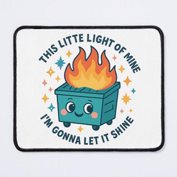 Item preview, This Little Light of Mine - Mental Health, ADHD, Autism, Anxiety Support Art, Neurodivergent and Thriving designed and sold by HEI DesignPartners.