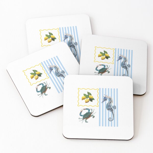 Item preview, Crab and Seahors designed and sold by Sarah Marsh.