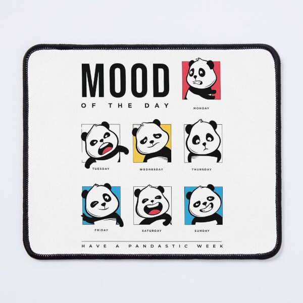 Item preview, Panda Mood of the Day - A Pandastic Week! designed and sold by Evo Desings.