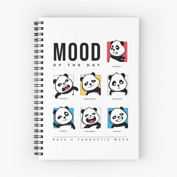 Item preview, Panda Mood of the Day - A Pandastic Week! designed and sold by Evo Desings.