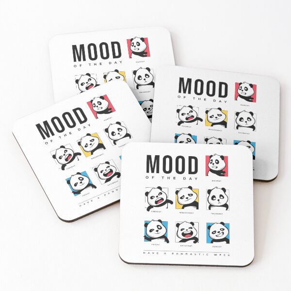 Item preview, Panda Mood of the Day - A Pandastic Week! designed and sold by Evo Desings.