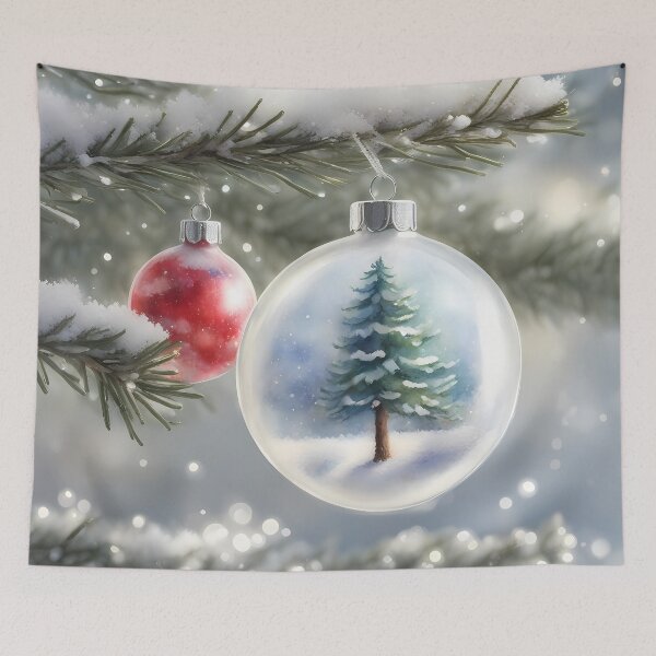 Item preview, Delicate Christmas Baubles designed and sold by CalmnessbyChoice.