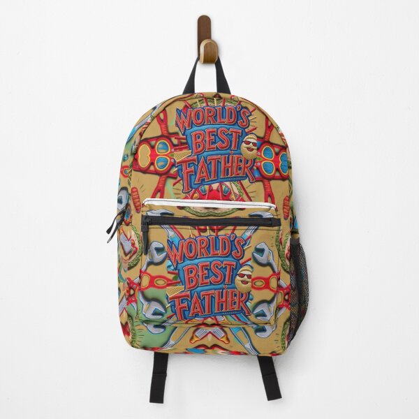 Item preview, World’s Best Father Embroidery Patch Fun and Playful Father’s Day Design designed and sold by ArtDesignTp.