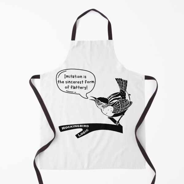 Item preview, Funny Mockingbird Imitation is Flattery designed and sold by SunandShade.