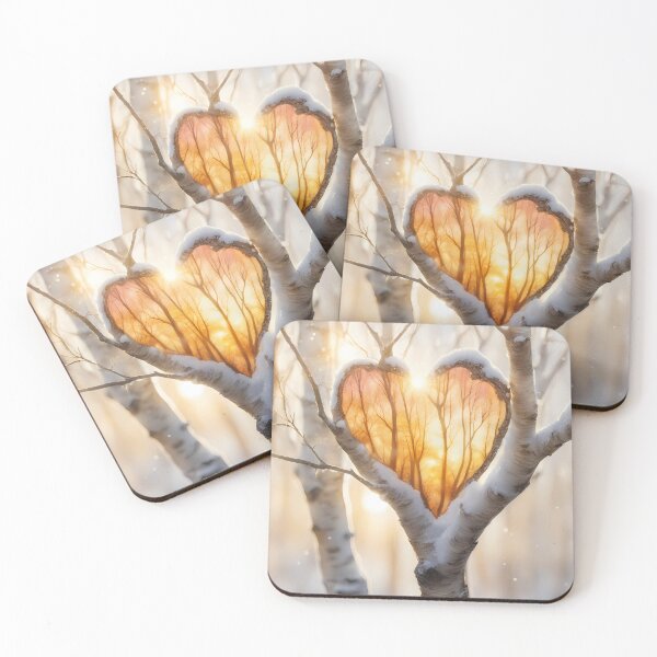 Item preview, Glowing Resin Heart designed and sold by CalmnessbyChoice.