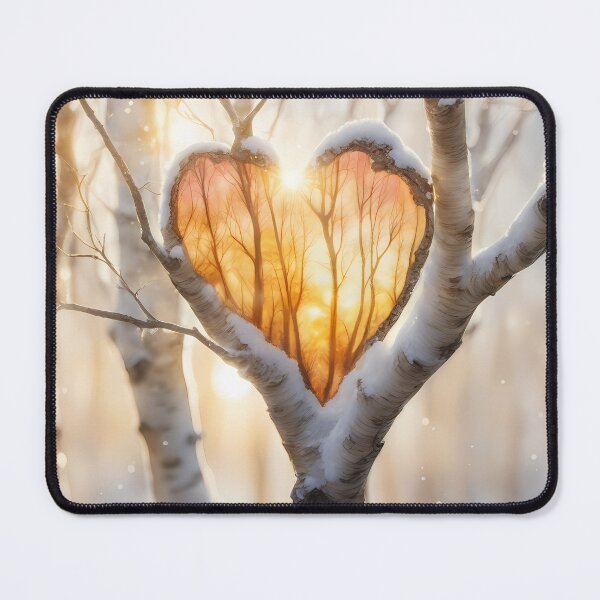 Item preview, Glowing Resin Heart designed and sold by CalmnessbyChoice.
