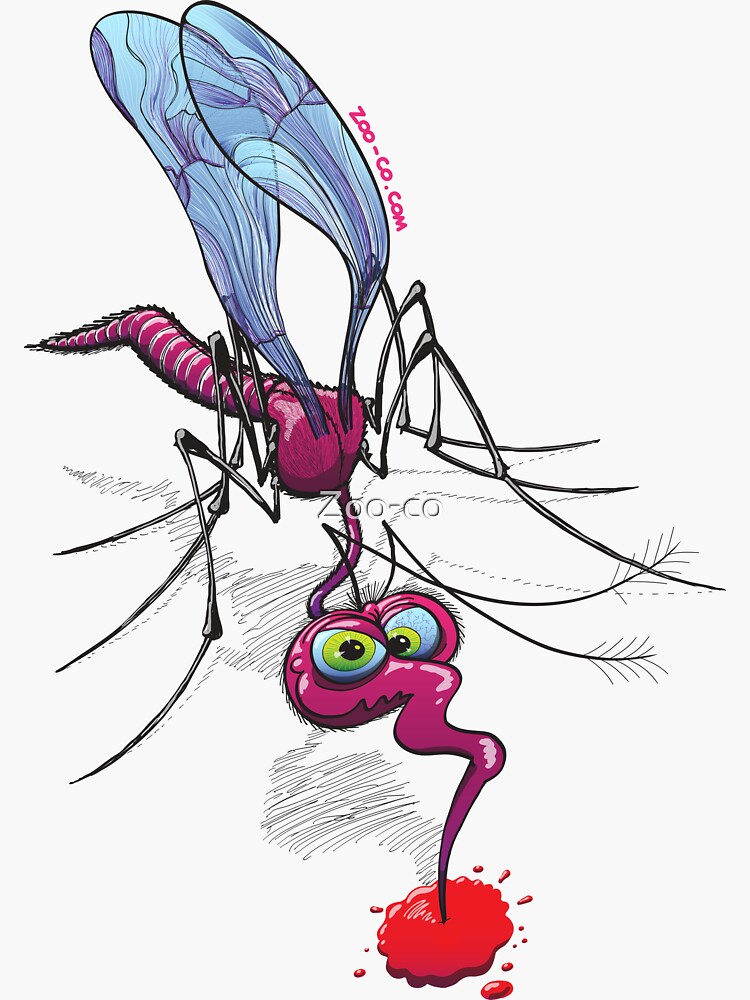 Mosquito Sucking Blood